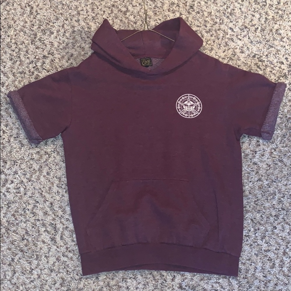 OBEY short sleeve hoodie
